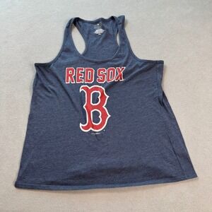 Boston Red Sox Womens Tank Top XL Blue MLB Baseball Genuine Merchandise Fan Gear